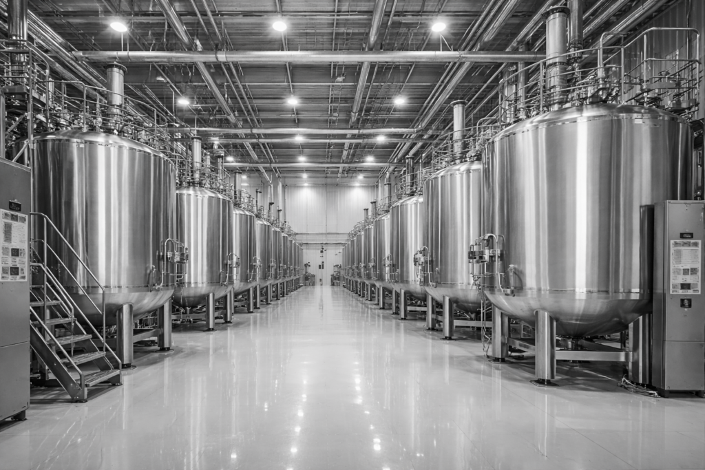 modern precision fermentation facility